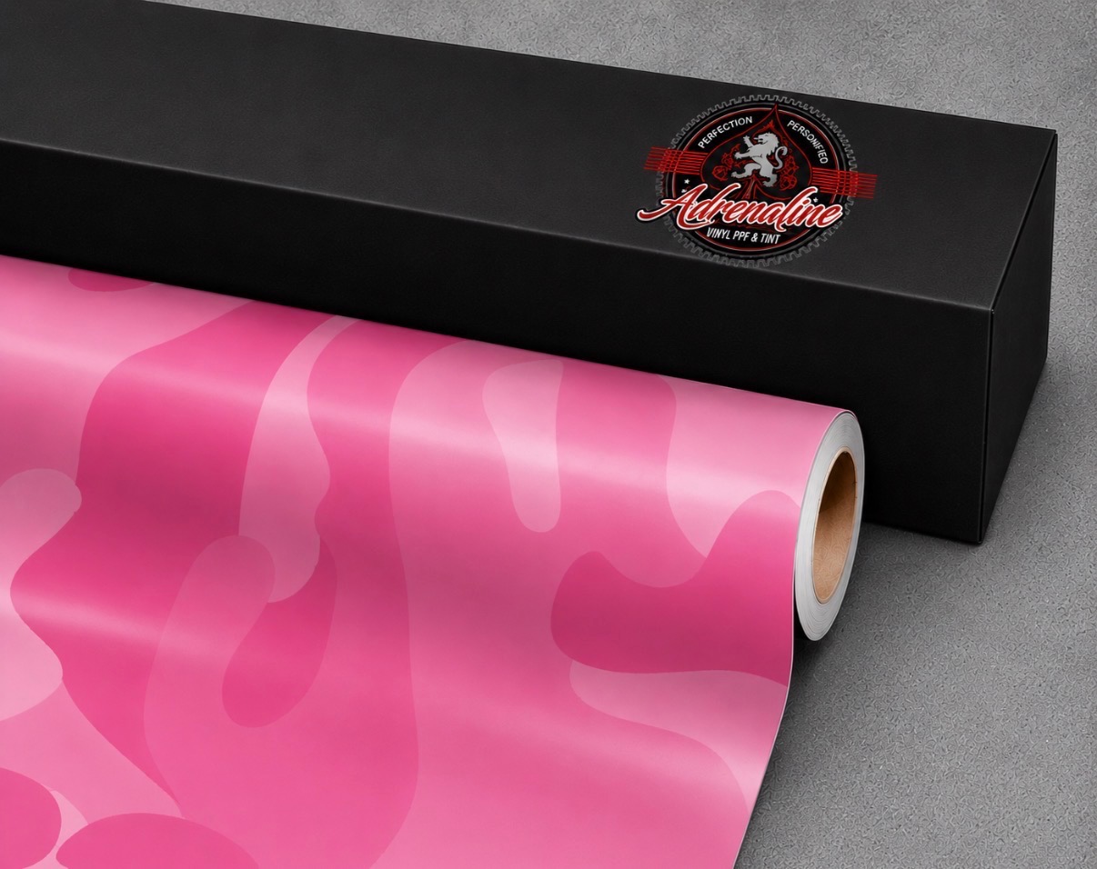 Blush Pink Camo Camo vinyl wrap swatch